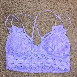 Lilac purple bralette